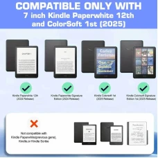 Калъф GARV Hybrid Protect за Kindle Paperwhite Signature Edition 2024, Сив