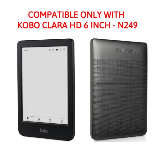 Калъф Slim за Kobo Clara HD, Червен