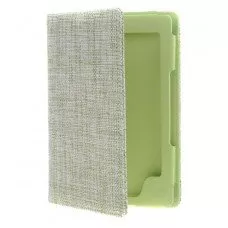 Калъф от лен за Kindle 4/5, Зелен