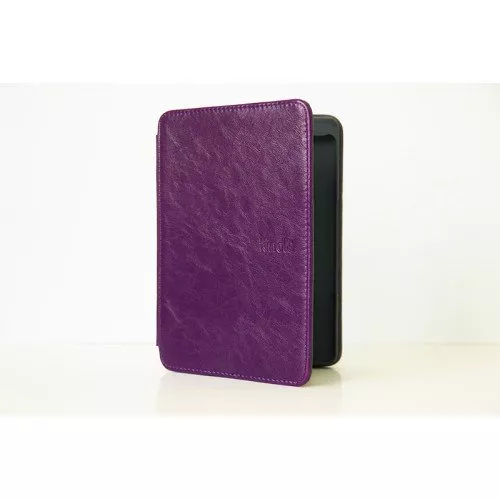 Калъф за Kindle 4/5 с вградена лампичка, Лилав Калъф за Kindle 4/5 с вградена лампичка, Лилав