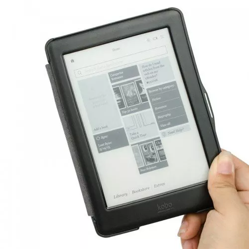 Калъф Premium за Kobo Glo 6" и Kobo Glo HD, Червен