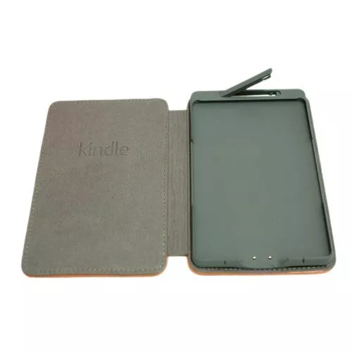Калъф за Kindle 4/5 с вградена лампичка, Кафяв