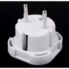Зарядно устройство, EU към UK plug, Бял