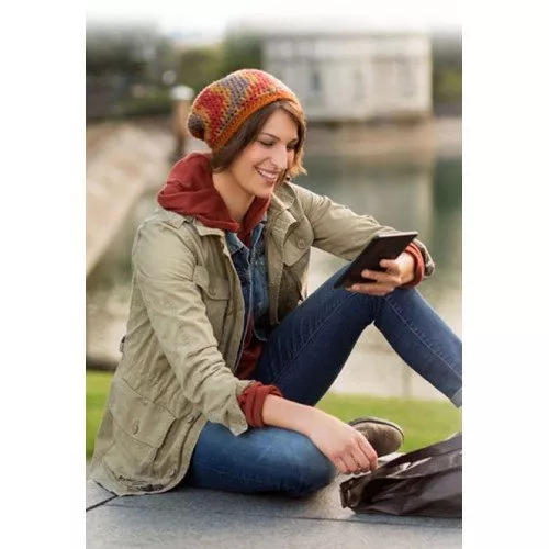 Kindle Glare 6 (2014), WiFi, 7th Gen, Черен + Калъф Premium