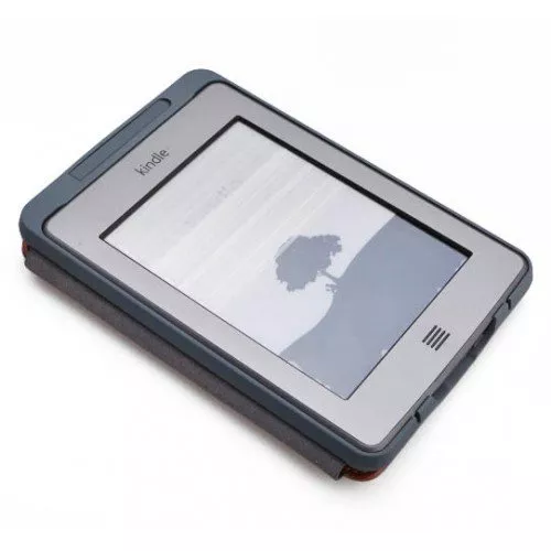 Калъф за Kindle Touch с вградена лампичка, Лилав