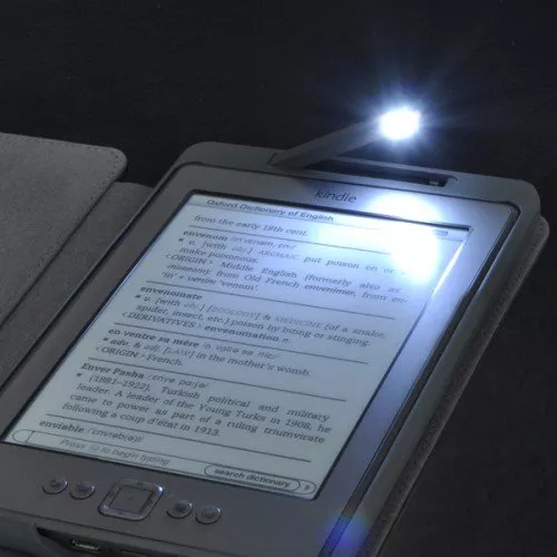 Калъф за Kindle 4/5 с вградена лампичка, Червен Калъф за Kindle 4/5 с вградена лампичка, Червен
