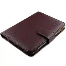 Калъф за Kindle 4/5, Kindle Glare 2014 и Kobo Touch с магнитно закопчаване, Кафяв