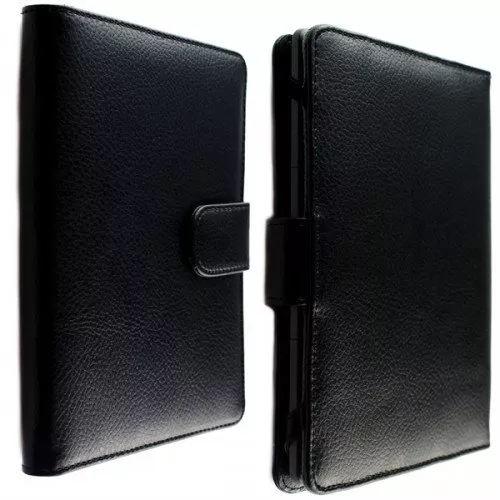 Калъф за Kindle 4/5, Kindle Glare 2014 и Kobo Touch с магнитно закопчаване, Черен