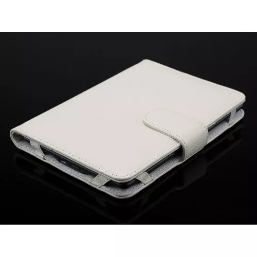 Калъф за Kindle 4/5, Kindle Glare 2014 и Kobo Touch с магнитно закопчаване, Бял