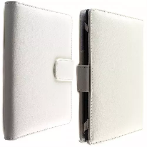 Калъф за Kindle 4/5, Kindle Glare 2014 и Kobo Touch с магнитно закопчаване, Бял