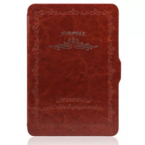 Калъф Vintage Book за Kindle Paperwhite, Кафяв