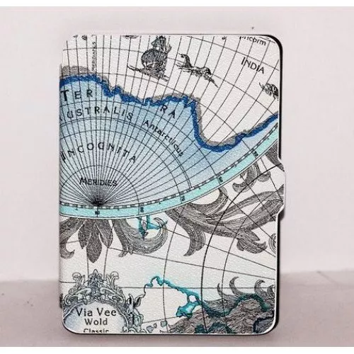 Калъф Smart за Kindle Paperwhite, Blue globus