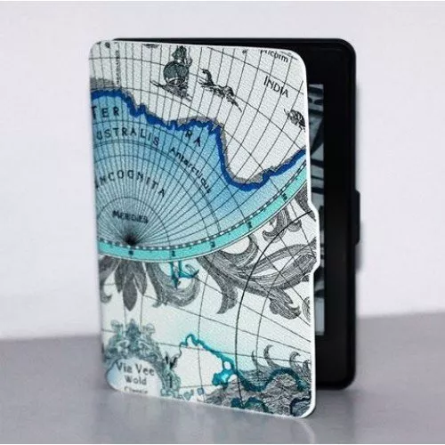 Калъф Smart за Kindle Paperwhite, Blue globus