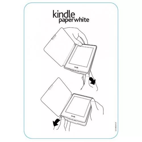 Калъф за Kindle Paperwhite с магнитно закопчаване, Лайм