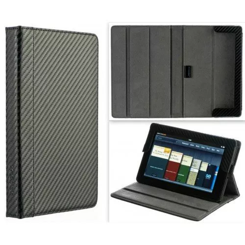 Kалъф M-EDGE Hampton за Kindle Fire 7", Карбон