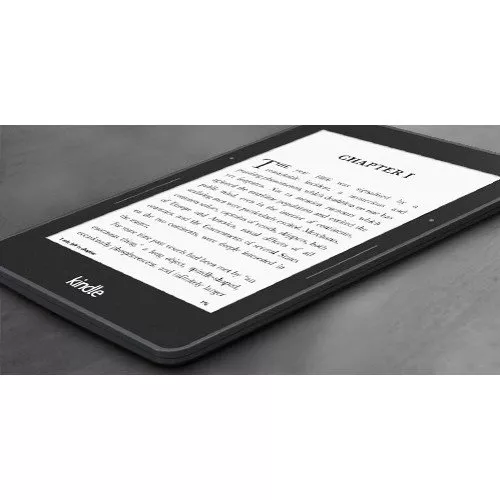 Kindle Voyage Wi-Fi, 300 ppi, Черен + Калъф Smart