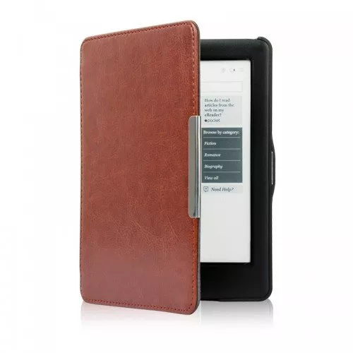 Калъф Premium за Kobo Glo 6" и Kobo Glo HD, Кафяв