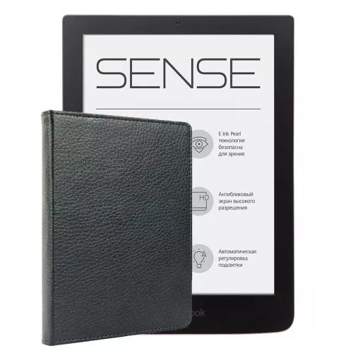 Pocketbook Sense PB630, Тъмнокафяв + Калъф Pocketbook Sense PB630, Тъмнокафяв + Калъф