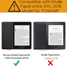 Калъф Origami за Kindle Paperwhite 4 (2018), Зелен