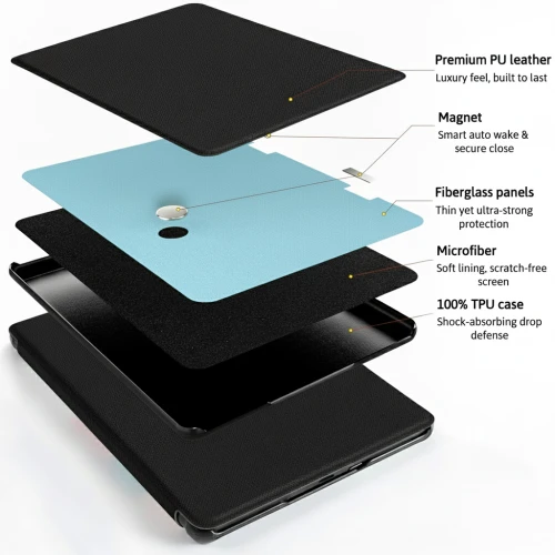 Калъф GARV Slim за Kindle 2019, Almond Tree