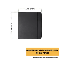 Калъф GARV Slim за Pocketbook Era, Черен